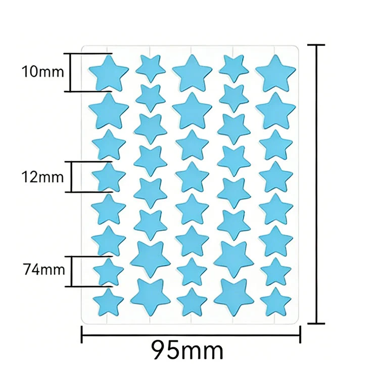Adesivos fofos para espinhas